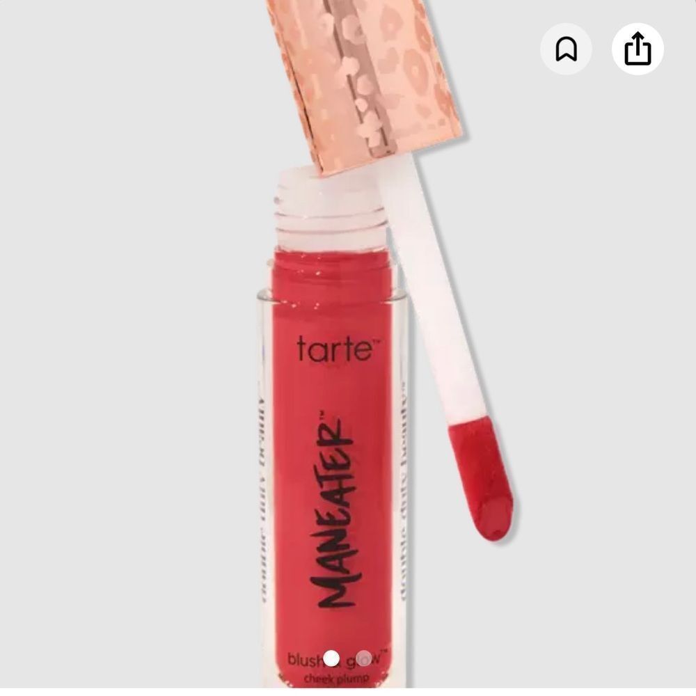 TARTE maneater™ blush & glow™ cheek plump Strawberry NIB Retail 27.00 NEW